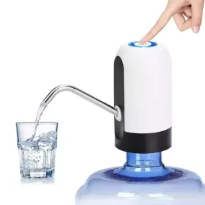 Faith Electric Water Bottle Pump, USB Rechargeable Water Dispenser for 3-5 Gallon Bottles