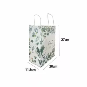 Toys Eid Mubarak Floral Gift Bag