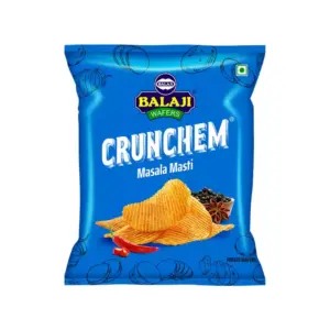 Balaji Crunchem Masala Masti Potato Wafers 135g (Pack of 24pcs)