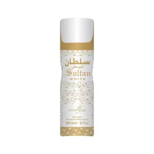 Fivestar Perfume Fivestar Arabic Premium Body Spray 200ml Sultan White Unisex