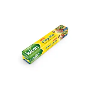 Falcon Cling Film Regular, Strong & Tear Resistant 100sqft x 30cm (Pack of 24)
