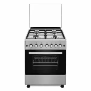 Evoq Standing Cooker 4 Gas Burners Electric Oven Turbo Fan Cast Iron 58x58  EC 5840EO TSCI