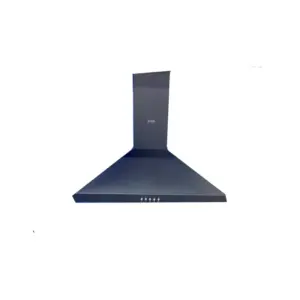 EvoQ Chimney Hood Wall Mounted 60 cm with Carbon Filters Pyramid Black ECH - PR001BL