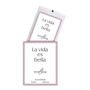 Fivestar Perfume Fivestar Premium EDP La Vida Es Bella 20ml for Her (Pack of 3Pcs)