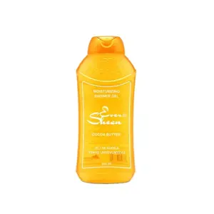 Queen Elisabeth EverSheen Shower Gel 500ml, For Delicate,Sensitive and Dry Skin Made with Pure Cocoa Butter for 24-Hour Hydration (Pack Of 3Pcs).