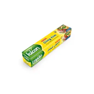 Falcon Cling Film Regular, Strong & Tear Resistant 200sqft x 30cm (Pack of 24)