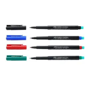 Faber Castell Marker CD Permanent Pack of 4 15452