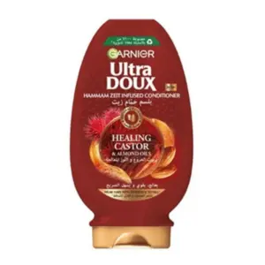 Garnier Ultra Doux Castor Oil Conditioner 360ml 3610340668890