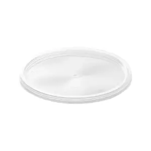 Falcon Round Microwave Transparent Plastic Container 250cc with Lid 500's Pack