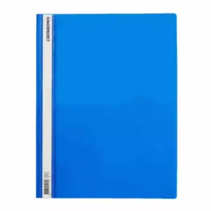 Foska Generic Flat File Plastic Thick A4 120 Sheets Blue 1712