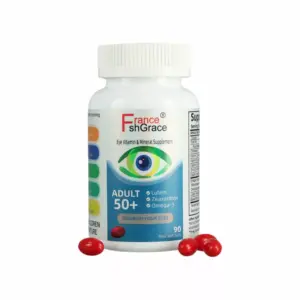 Faith France Shgrace Eye Vitamin Mineral Supplement - Contains Zinc, Vitamins C & E, Omega 3, Lutein, and Zeaxanthin in 90 Softgels.