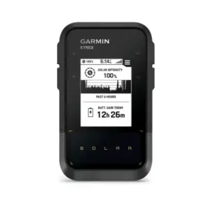 Garmin eTrex® Solar Powered Hiking GPS Handheld Navigator, Unlimited Battery Life, Water Resistant 010-02782-00