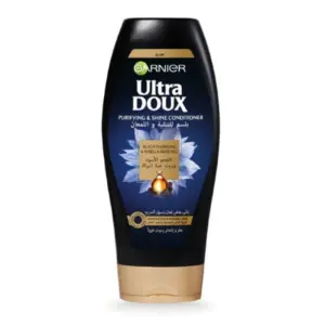 Garnier Ultra Doux Black Charcoal & Nigella Seed Oil Conditioner 360ml 3610340668920