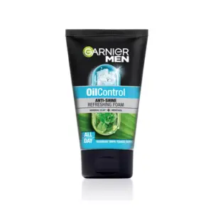 Garnier Men Oil Control Anti Shine Refreshing Foam Cleanser 100ml (Pack of 12pcs)