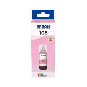 Epson Ecotank Ink Bottle Light Magenta 70ml for L8050/L18050 108