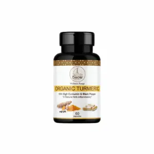 Dhow Nature Foods Dhow Organic Natural Turmeric Capsules 1Bottle/60pc