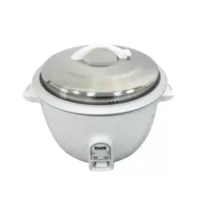 EvoQ Rice Cooker with Non Stick Inner Pot 1600W White 4.2 Litres ERC - 42DW