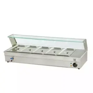 Hotel Appliances Generic Commercial Bain Marie Table Top 5 Pan Electric