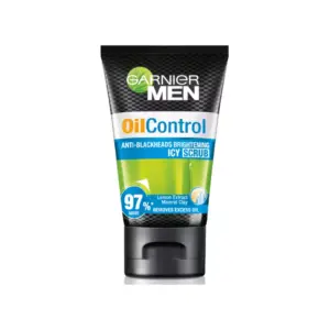 Garnier Men Oil Control Anti Blackheads Brightening Icy Scrub 100ml (Pack of 12pcs)