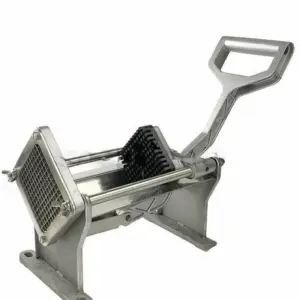 Hotel Appliances Generic Commercial Chips Cutter Manual with 2 Interchangeable Blades