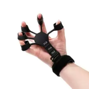 Faith Finger Gripper & Hand Therapy Exerciser – 6-Level Resistance Trainer for Recovery, Strength & Guitar Practice