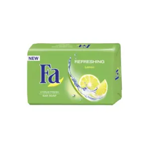 FA Soap Bar Refreshing Lemon 125g (Pack of 72pcs)