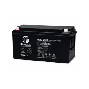 Fortuner Solar Inverter Fortuner Deep Cycle Solar Battery FR12-200D