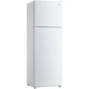Evvoli Top Double Door Refrigerator White EVRFM-300L