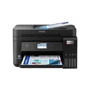 Epson EcoTank All-in-One Duplex Dye Ink Printer – Wi-Fi, Refillable Ink Tank for High-Quality A4 Printing L6290