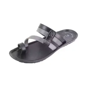FLITE Slippers for Men Black Grey PUG 113