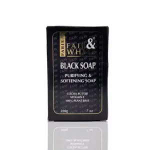 Fair & White Original Purifying Black Soap 200g