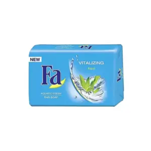 FA Soap Bar Vitalizing Aqua 125g (Pack of 72pcs)
