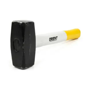 Rodex Stone Hammer 1.5kg Wooden Handle Heavy Duty Striking Tool CBC15