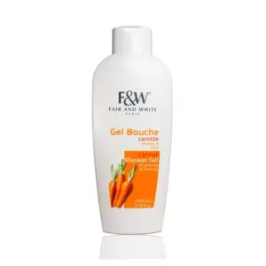 Fair & White Original Shower Gel Carrot, Brightening & Tonifying 1000ml