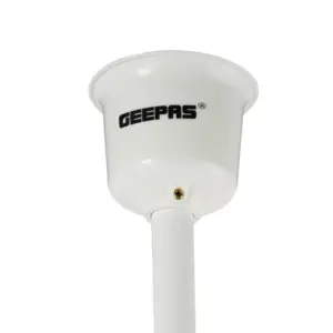 Geepas Ceiling Fan with 3 Speed Regulator Control, 56", White, GF9428