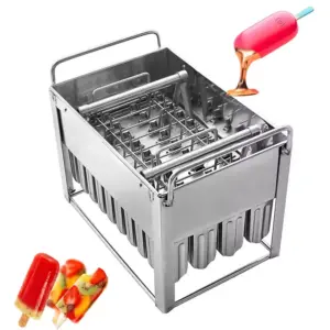 Hotel Appliances Generic Commercial Stainless Steel Ice Lolly Mold 40 Holes Each Hole Capacity 75ML