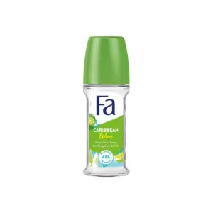 FA Anti Perspirant Roll On Caribbean Lemon 50ml (Pack of 24pcs)