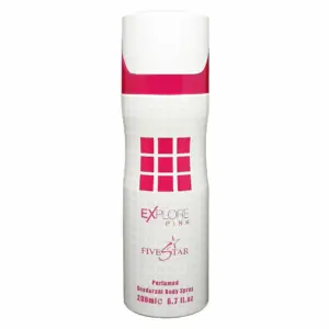 Fivestar Perfume Fivestar Body Spray 200ml Explore Pink for Her