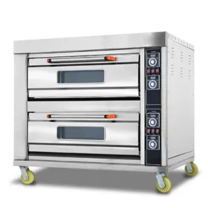 Hotel Appliances Generic Commercial Electric Baking Oven 2 Door 4 Trays