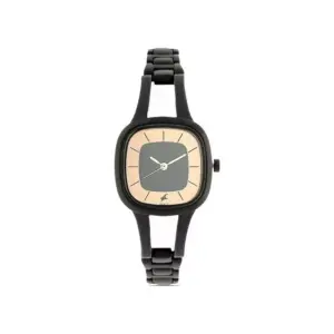 Titan Watch Fastrack Mineral Cocktail Quartz Analog Grey Dial Watch for Women with Metal Strap 6147NM01
