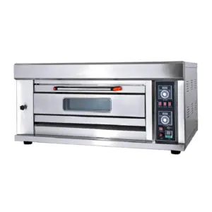 Hotel Appliances Generic Commercial Gas Baking Oven 1 Door 2 Tray