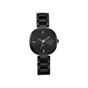 Titan Watch Fastrack Stunners Quartz Analog Black Dial Watch for Women with Black Metal Strap 6247NM01