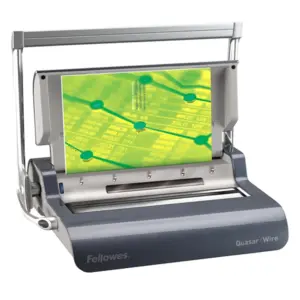 Fellowes Wire Binder Manual with Starter Kit Quasar 130