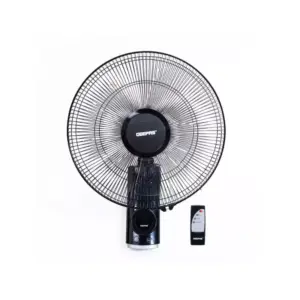 Geepas Wall Fan with Remote Control 16", 3 Speed, 60W, GF9479