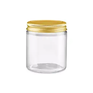RMH Generic Glass Jar with Gold Lid 500ml – Airtight & Stylish Kitchen Storage 447-500