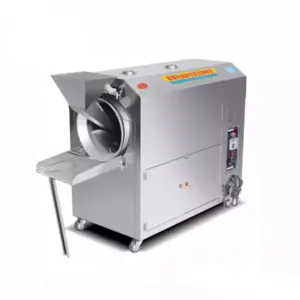 Hotel Appliances Generic Commercial Electric Nut Roasting Machine Silver