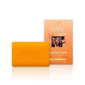 Fair & White Miss White Carrot Exfoliating Soap Tonic Scrub 200g