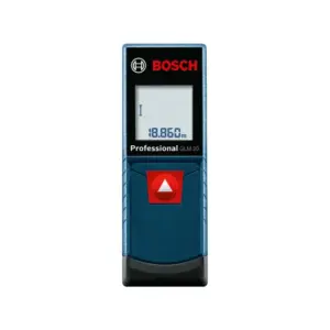 Bosch Laser Range Finder, 2×1.5 V LR03, 20 MTR, GLM 20