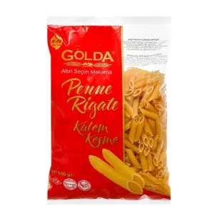 Golda Premium Durum Wheat Penne for Versatile Cooking 500g (Pack of 20)