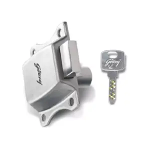 Godrej Locks Godrej Curvo Wardrobe Lock for Panel, Thickness 32mm
